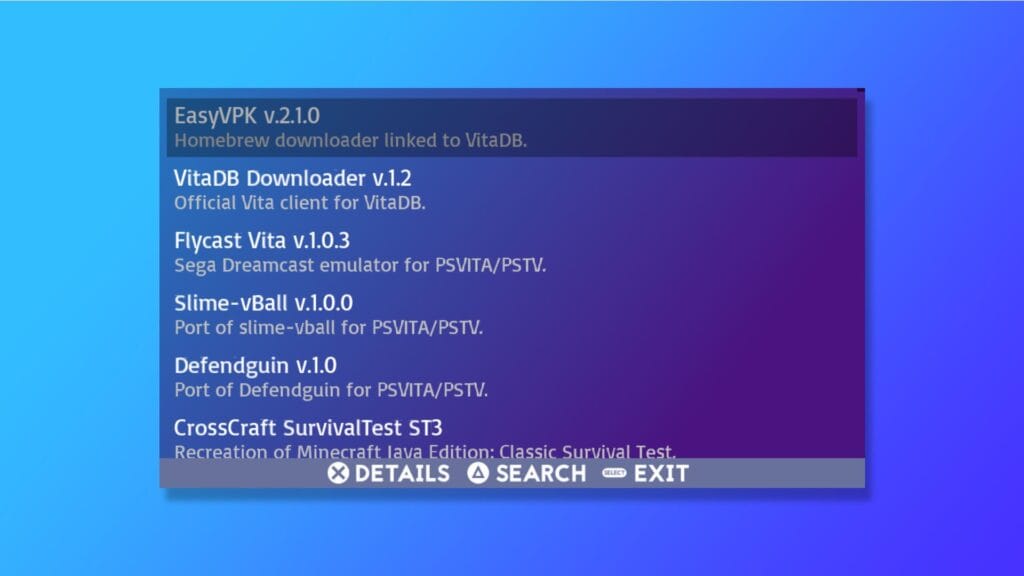 Image showing EasyVPK for PS Vita