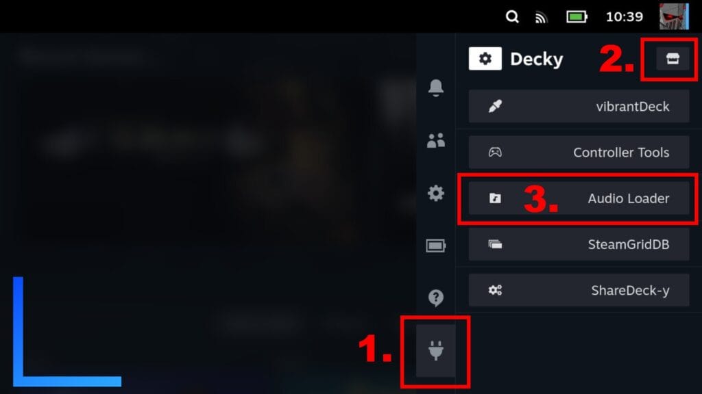 Screenshot from my Steam Deck to show where to click and in which order.