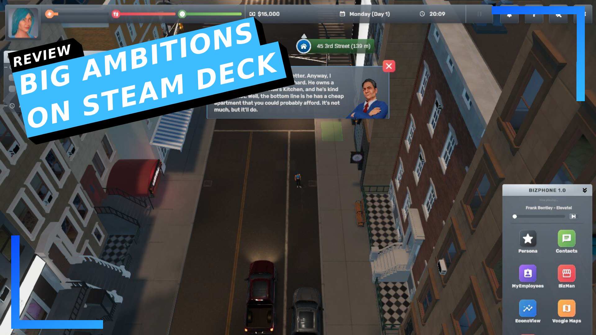 Big Ambitions on Steam Deck Settings and Performance