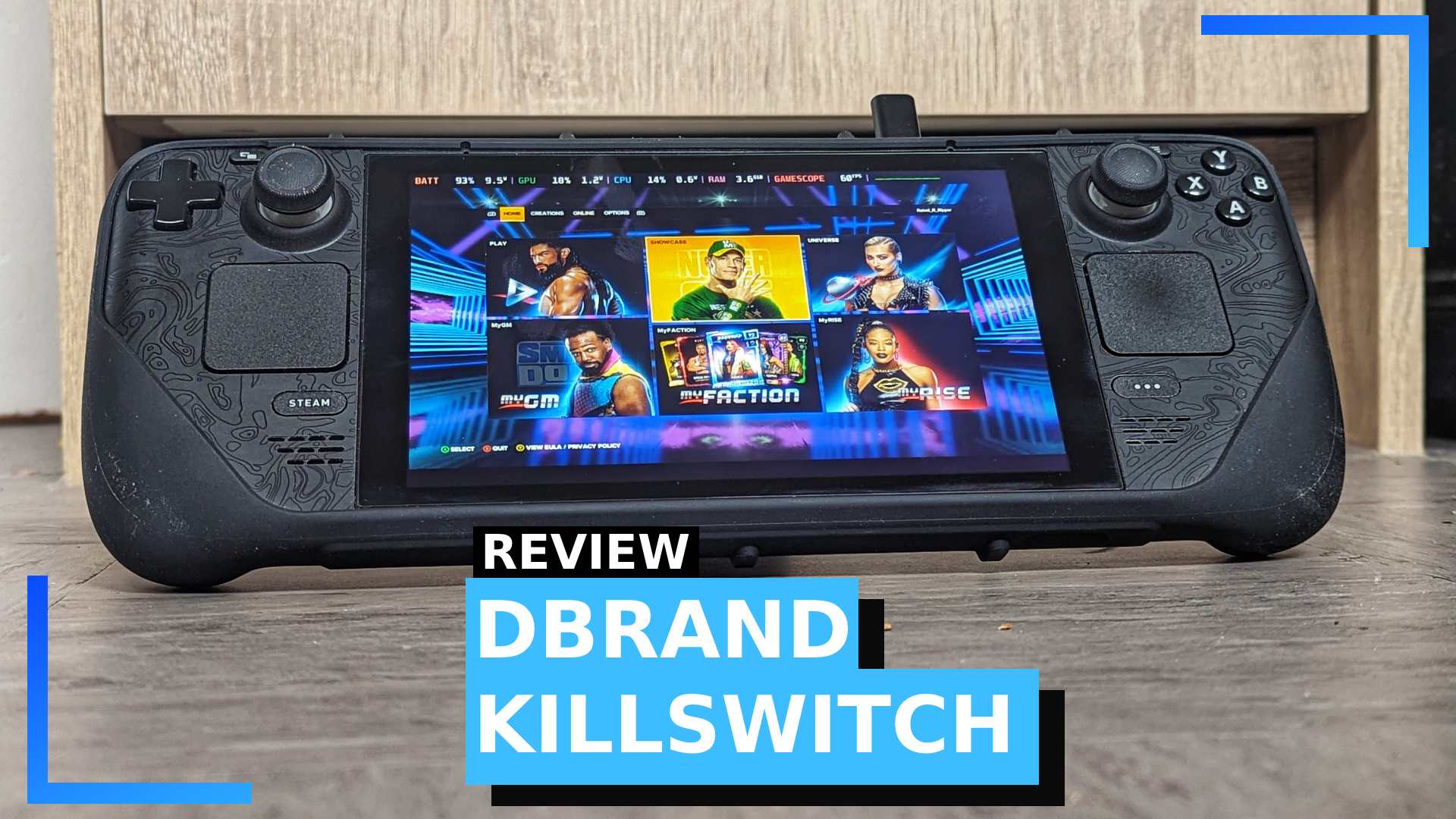 Dbrand Killswitch: The Smartest Steam Deck Case Available