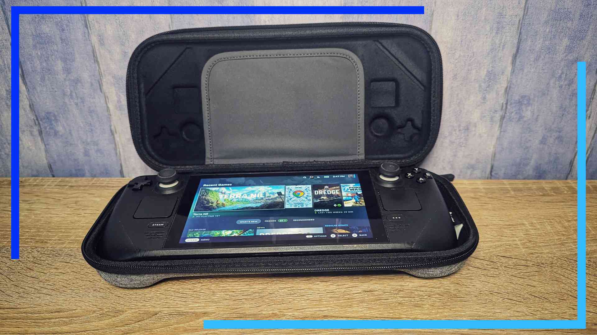 Custodia Rigida Da Viaggio Per Steam Deck AriKroii, Con Comparto Per Accessori, Adattatore AC E Schede SD, Supporto Integrato