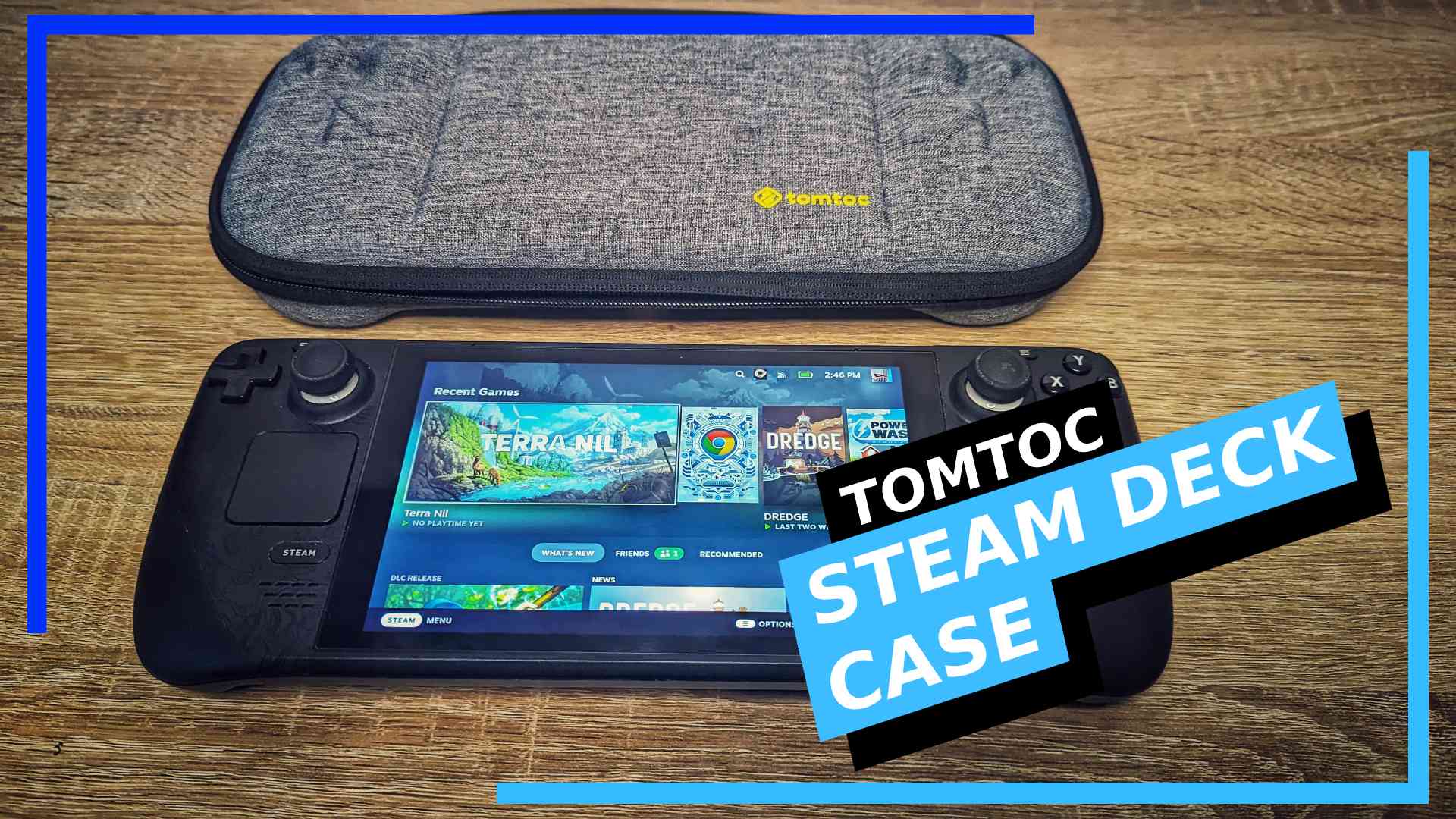 Tomtoc Steam Deck Case