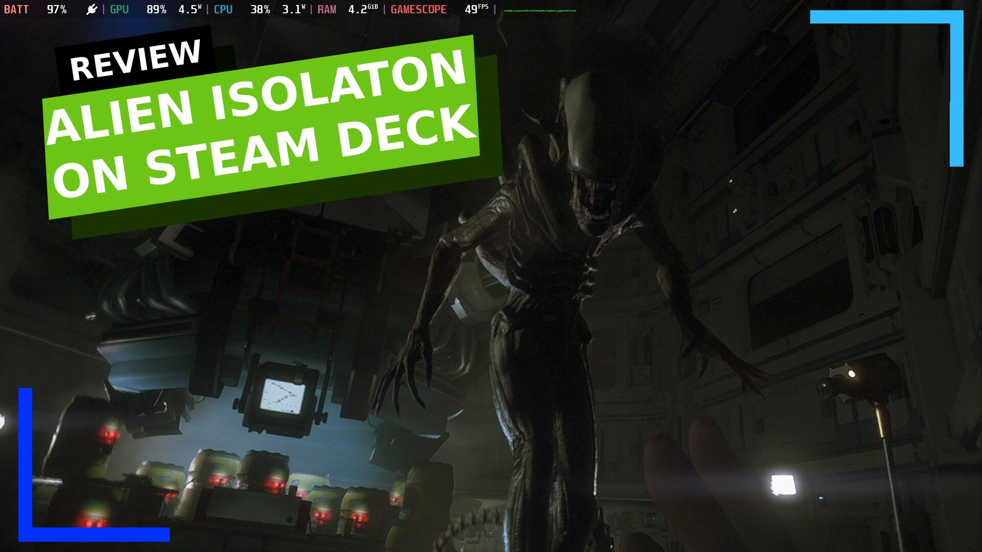 Alien Isolation on Steam Deck