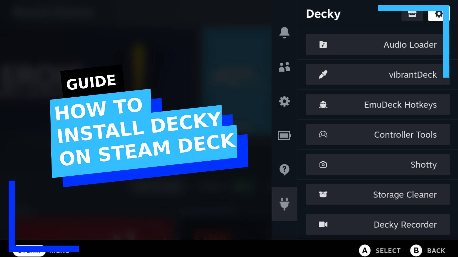 How to Install Decky on Steam Deck