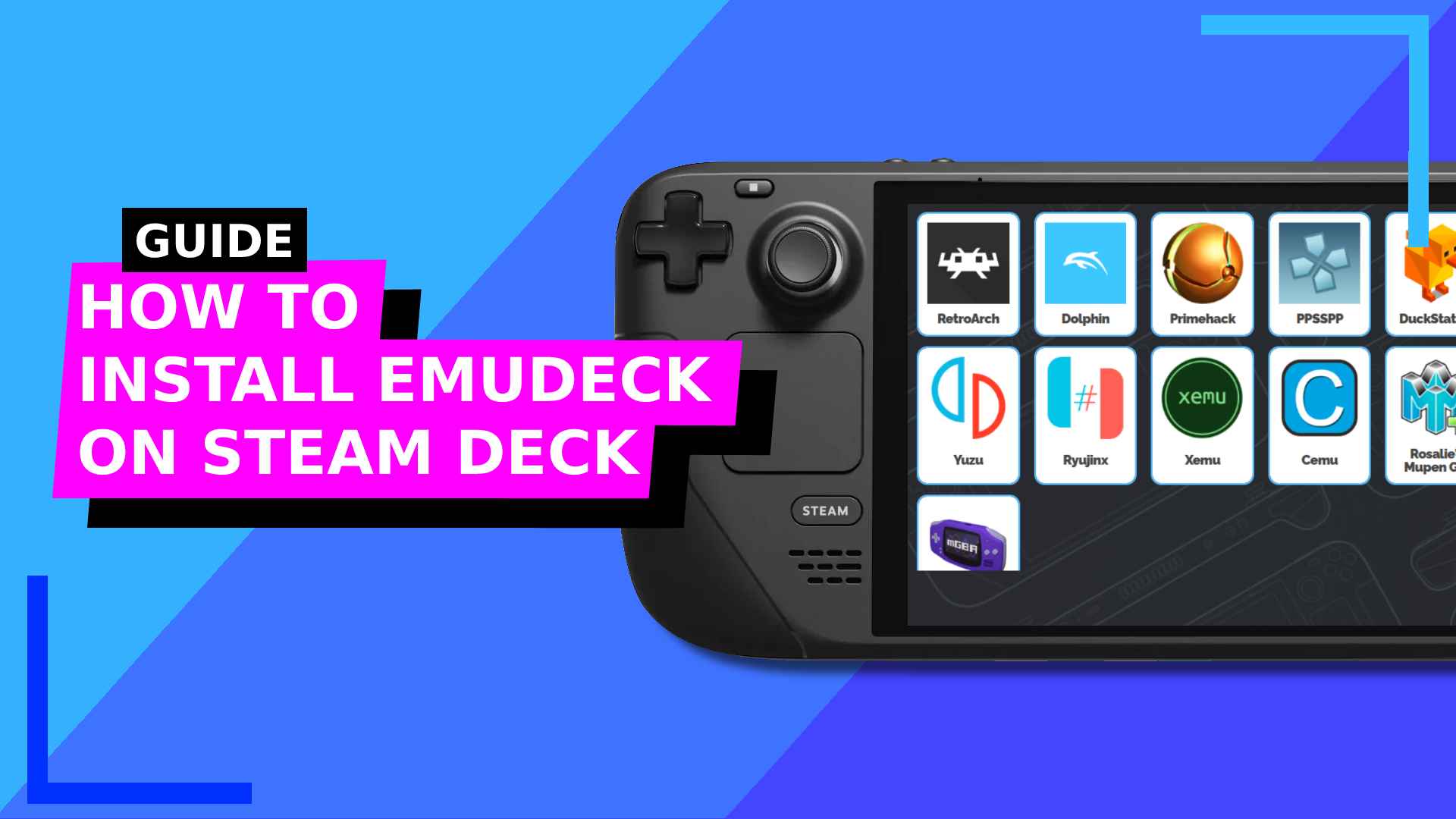 How to Set Up EmuDeck on Steam Deck