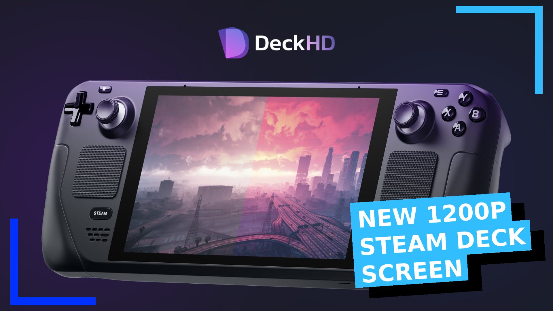 DeckHD to Launch 1200p Steam Deck Screen