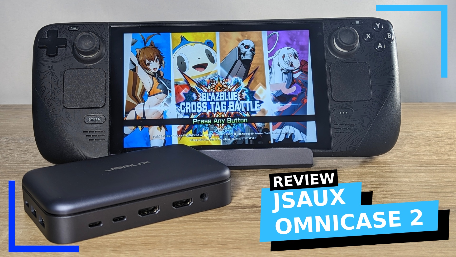 JSAUX Omnicase 2: JSAUX’s Best Steam Deck Dock to Date