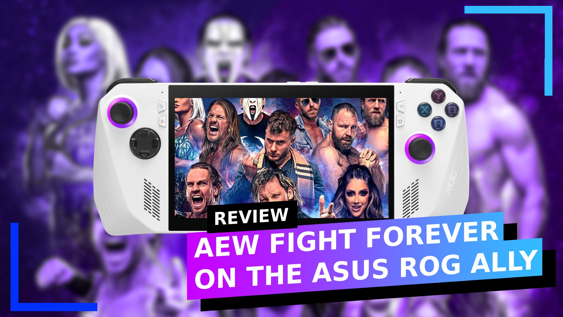 AEW Fight Forever: ASUS ROG Ally Performance and Recommended Settings