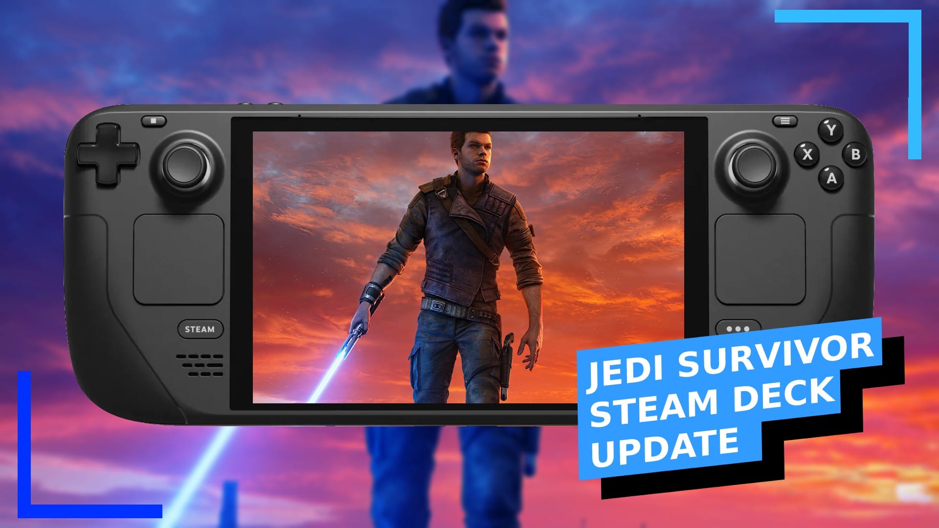 Jedi Survivor Steam Deck update.