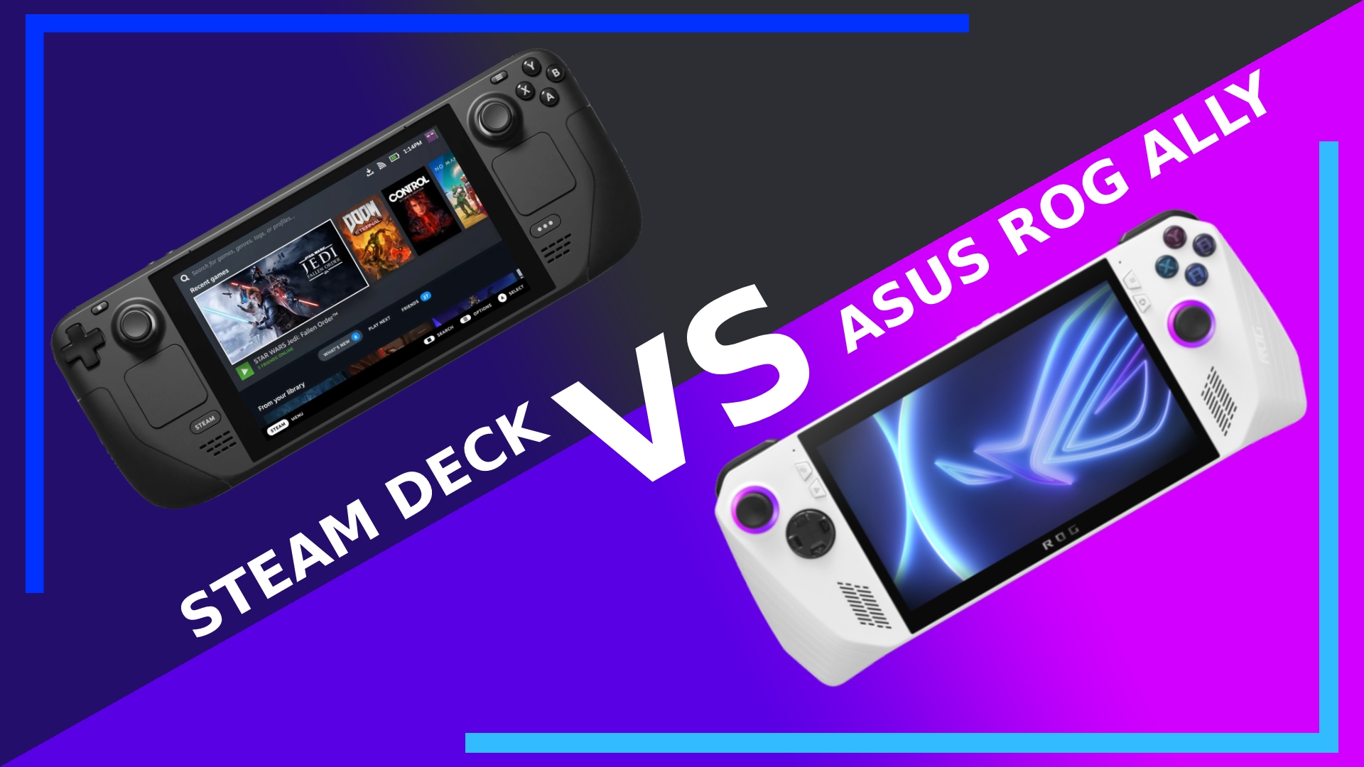 ROG Ally vs Steam Deck - Which is better for you? - Ally Guide