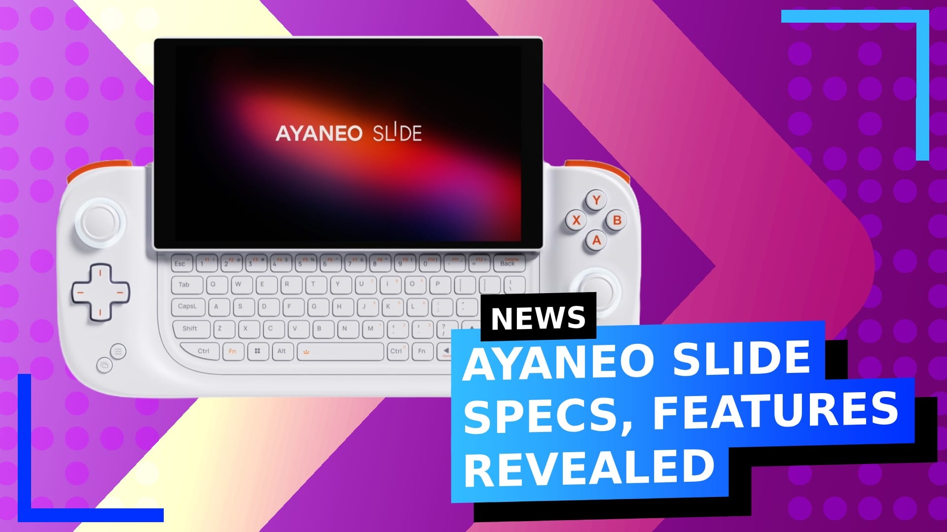 AYANEO Slide Specs, Features Revealed