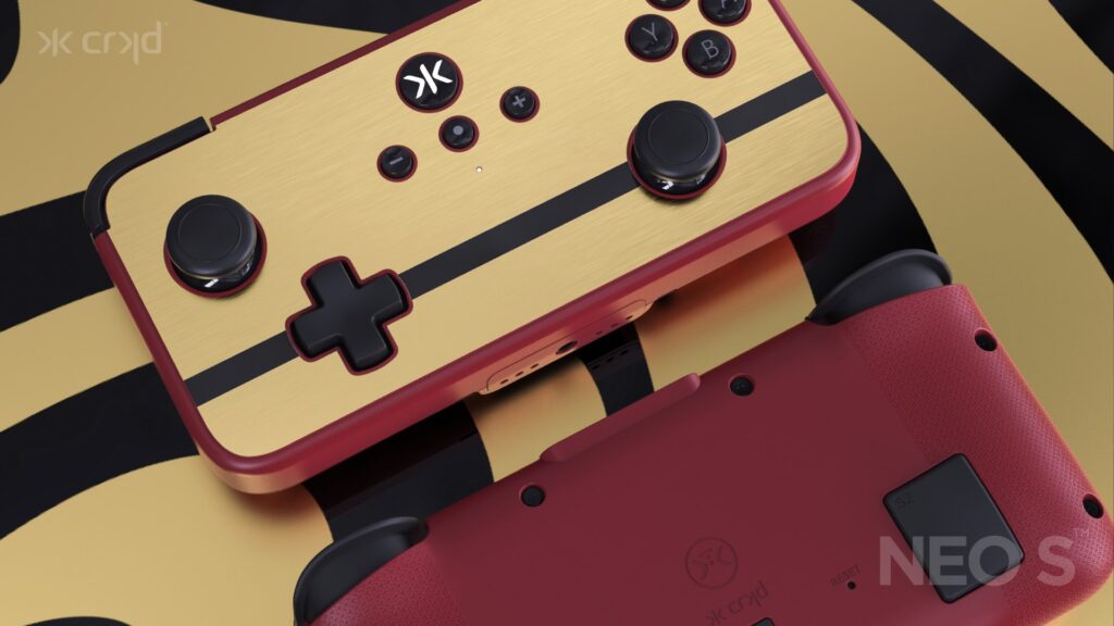 The gold and maroon NEO S.