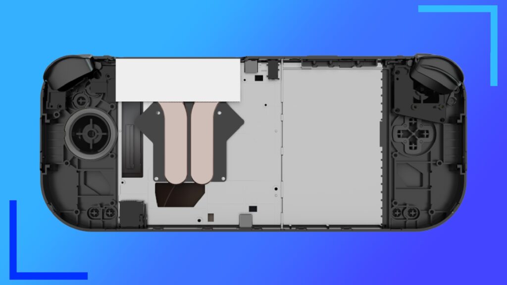 The insides of the Orange Pi Neo showing the copper cooling system on the left of the shot.