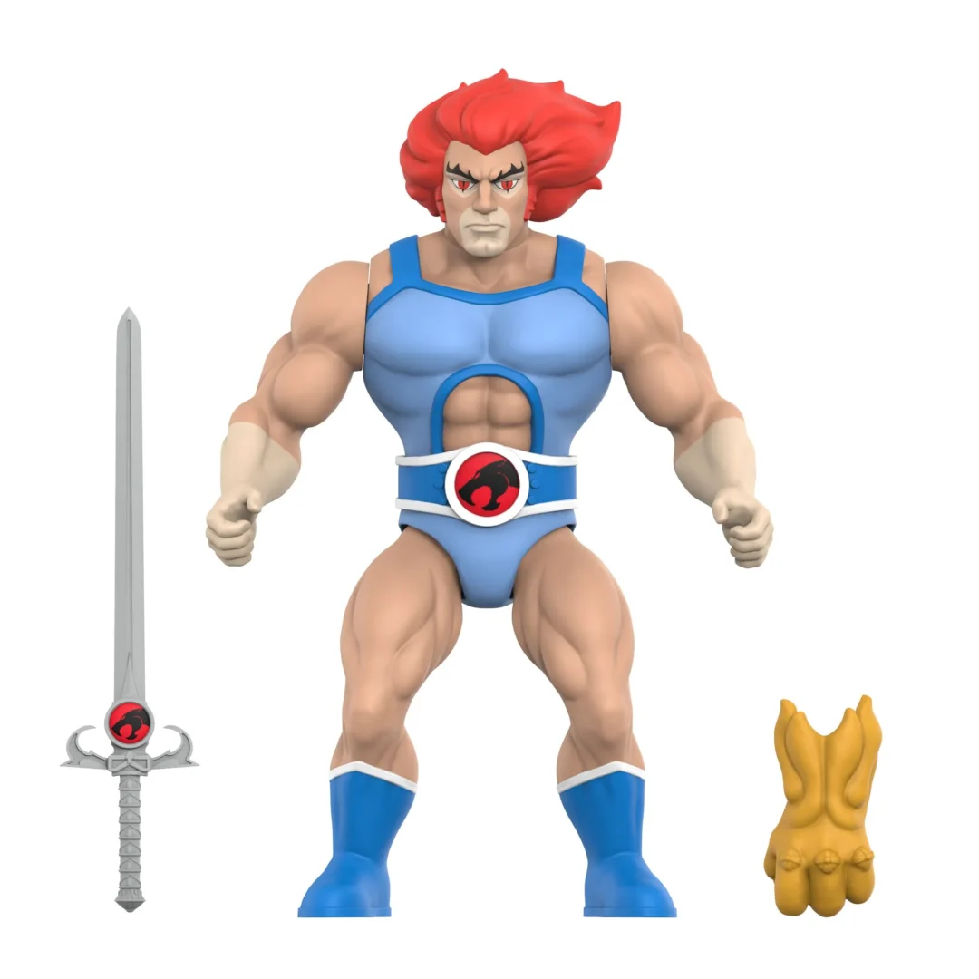 Render of Super7 Vintage Lion-O figure.