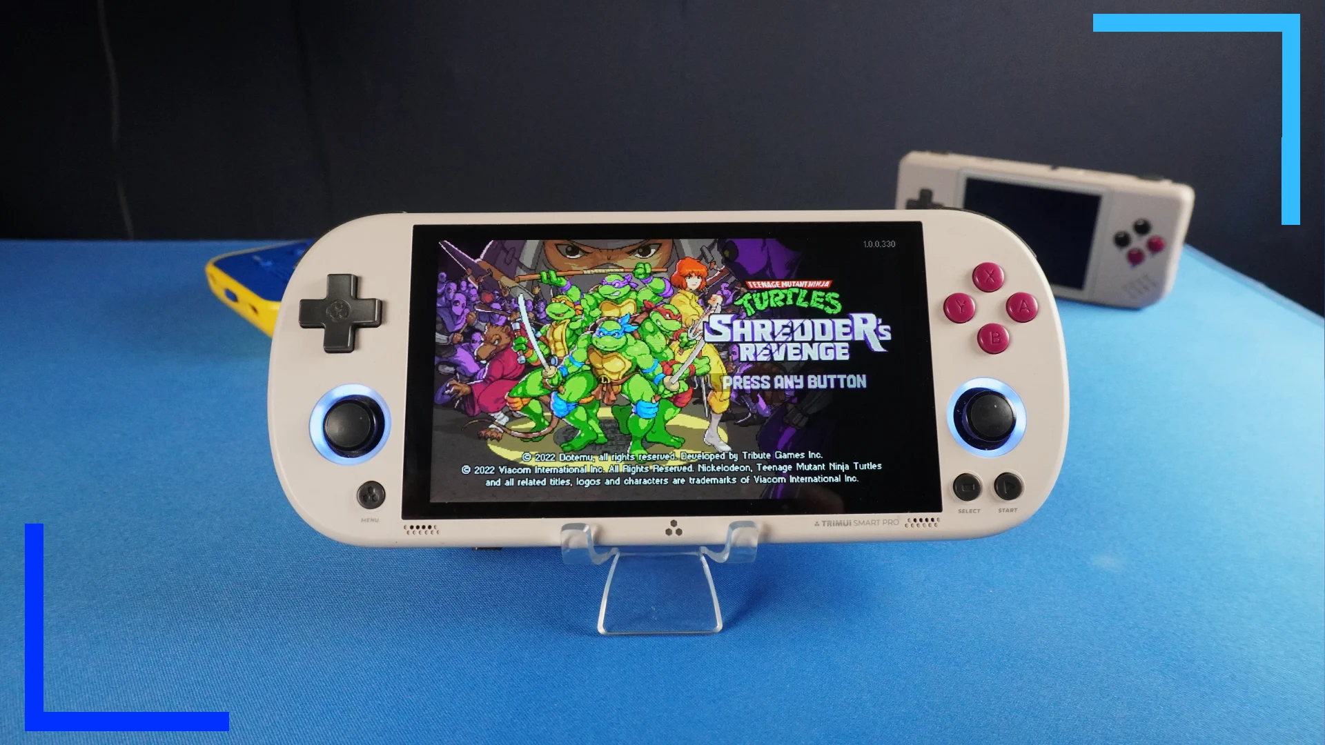 TMNT Shredder's Revenge running on the TrimUI Smart Pro.